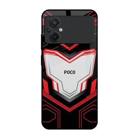 Quantum Suit Glossy Case For Poco M5