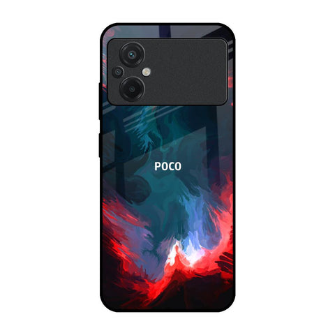 Brush Art Glossy Case For Poco M5