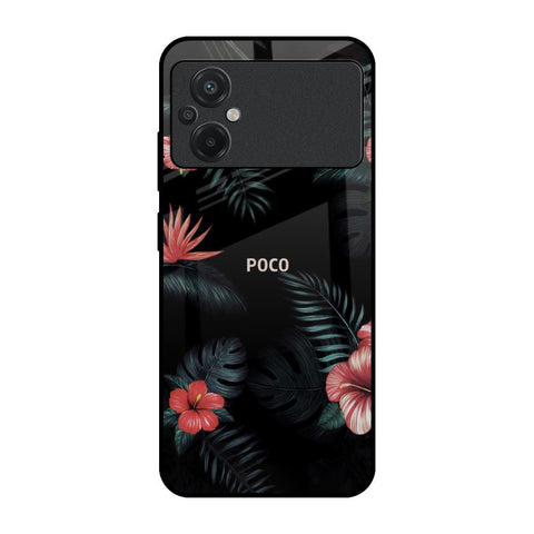 Tropical Art Flower Glossy Case for Poco M5