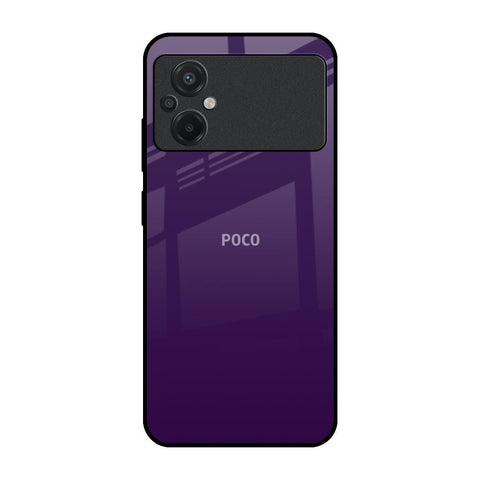 Dark Purple Glossy Case for Poco M5