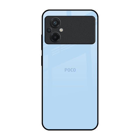 Pastel Sky Blue Glossy Case for Poco M5