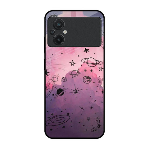 Space Doodles Glossy Case for Poco M5