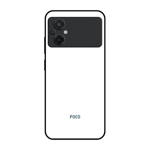 Arctic White Glossy Case for Poco M5