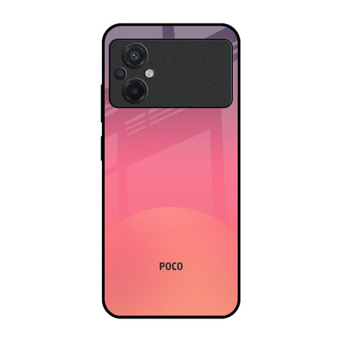 Sunset Orange Glossy Case for Poco M5