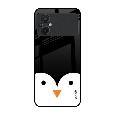 Cute Penguin Glossy Case for Poco M5