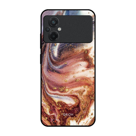 Exceptional Texture Glossy Case for Poco M5