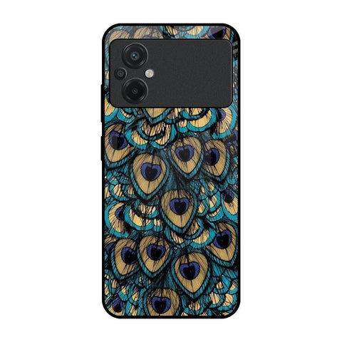 Peacock Feathers Glossy case for Poco M5