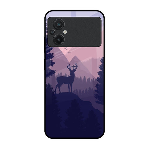 Deer In Night Glossy Case For Poco M5