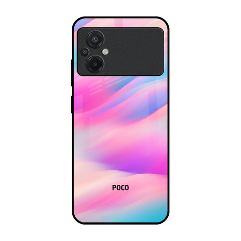 Colorful Waves Glossy case for Poco M5