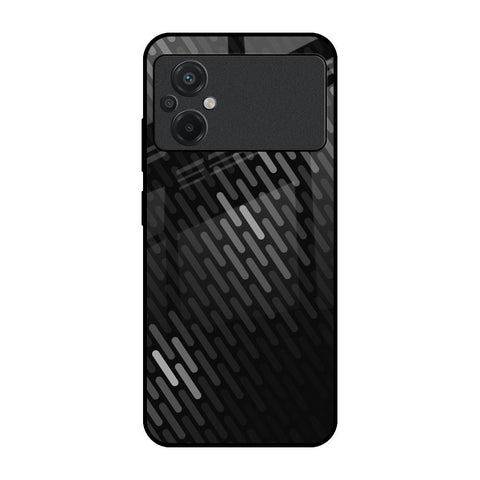 Dark Abstract Pattern Glossy Case For Poco M5