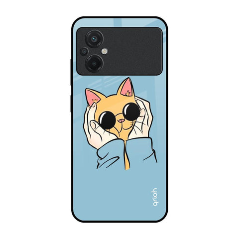 Adorable Cute Kitty Glossy Case For Poco M5