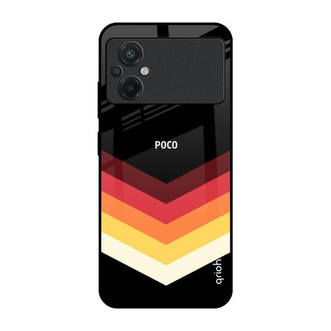 Abstract Arrow Pattern Glossy Case For Poco M5