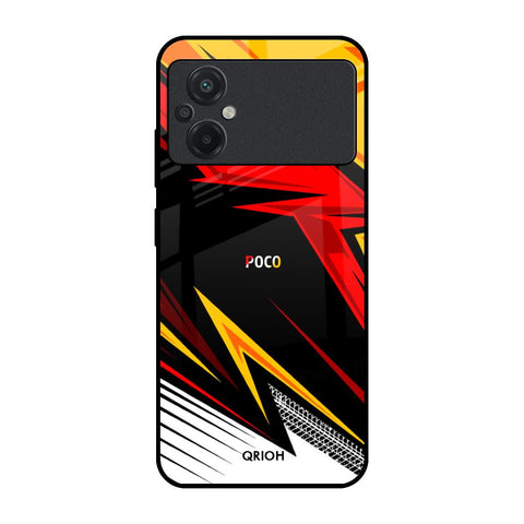 Race Jersey Pattern Glossy Case For Poco M5