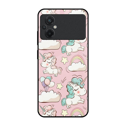 Balloon Unicorn Glossy case for Poco M5