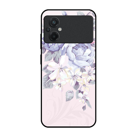Elegant Floral Glossy case for Poco M5