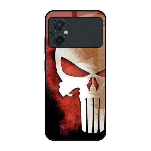 Red Skull Glossy Case for Poco M5