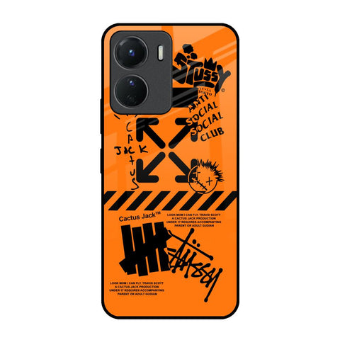 Anti Social Club Glossy Case for Vivo Y16