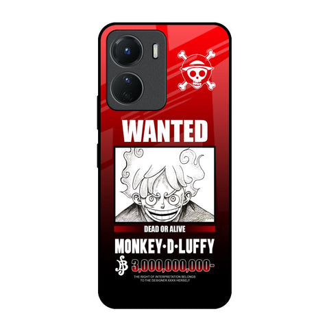 Luffy Wanted Glossy Case for Vivo Y16