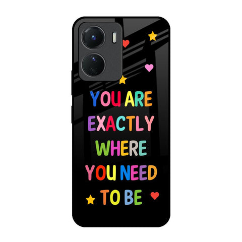 Magical Words Glossy Case for Vivo Y16
