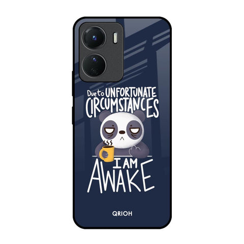 Struggling Panda Glossy Case for Vivo Y16