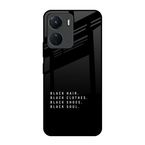 Black Soul Glossy Case for Vivo Y16