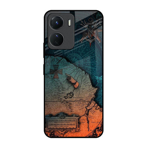 Geographical Map Glossy Case for Vivo Y16