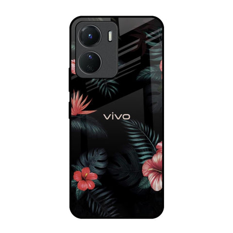 Tropical Art Flower Glossy Case for Vivo Y16