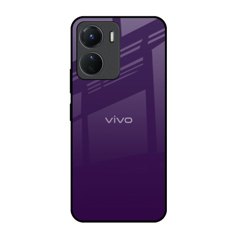 Dark Purple Glossy Case for Vivo Y16