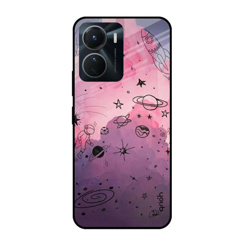 Space Doodles Glossy Case for Vivo Y16