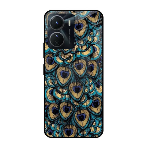 Peacock Feathers Glossy case for Vivo Y16