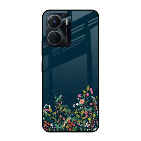 Small Garden Glossy Case For Vivo Y16