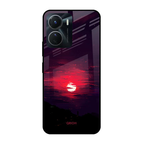 Morning Red Sky Glossy Case For Vivo Y16