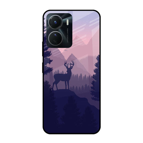 Deer In Night Glossy Case For Vivo Y16