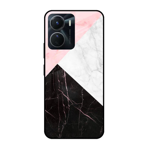 Marble Collage Art Glossy Case For Vivo Y16