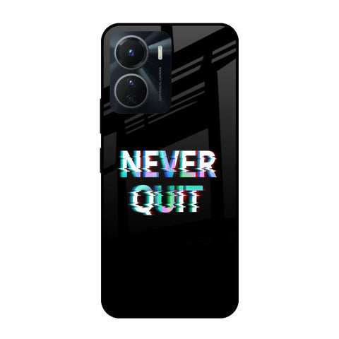 Never Quit Glossy Case For Vivo Y16
