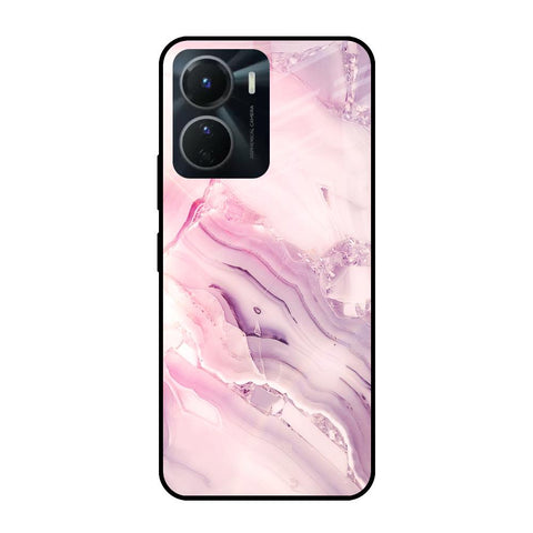 Diamond Pink Gradient Glossy Case For Vivo Y16