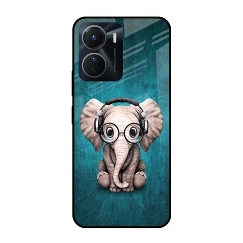Adorable Baby Elephant Glossy Case For Vivo Y16