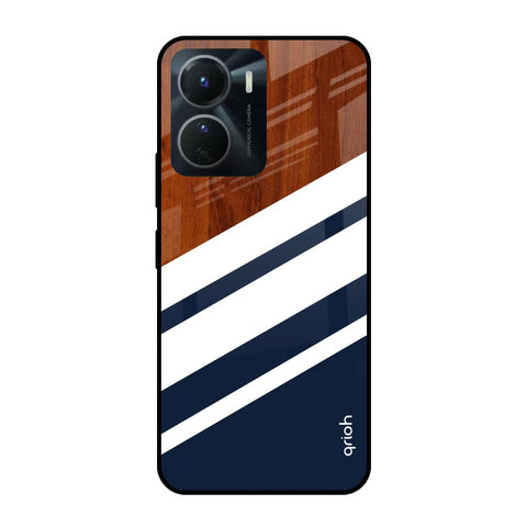 Bold Stripes Glossy case for Vivo Y16