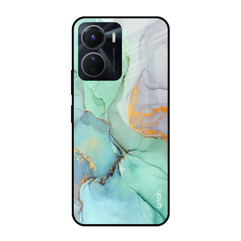 Green Marble Glossy case for Vivo Y16