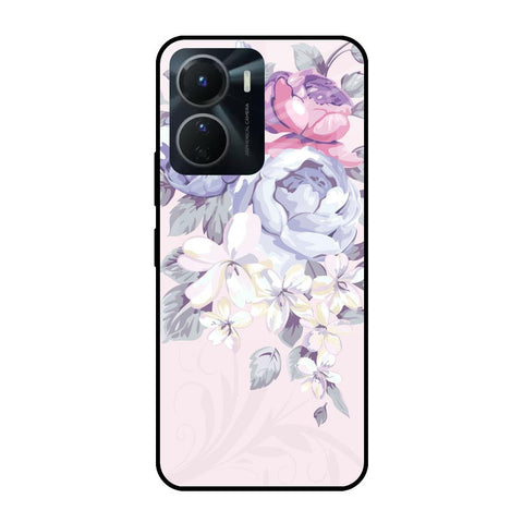 Elegant Floral Glossy case for Vivo Y16
