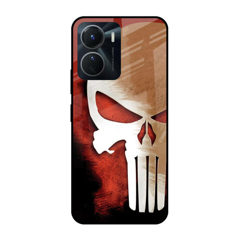 Red Skull Glossy Case for Vivo Y16