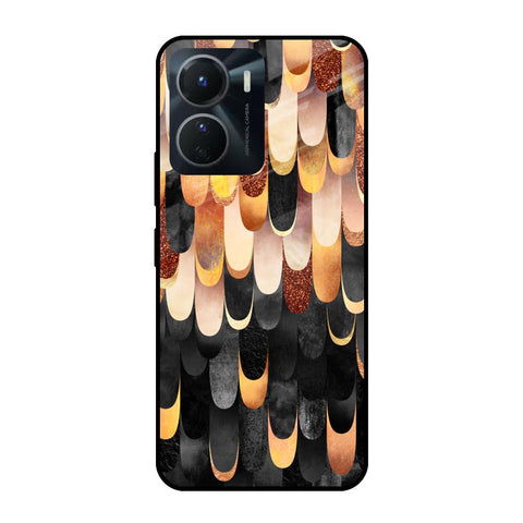Bronze Abstract Glossy Case for Vivo Y16