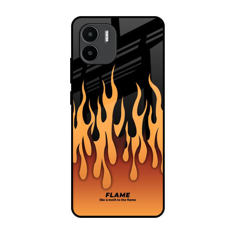 Fire Flame Glossy Case for Redmi A1