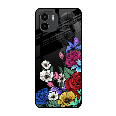 Rose Flower Bunch Art Glossy Case for Redmi A1