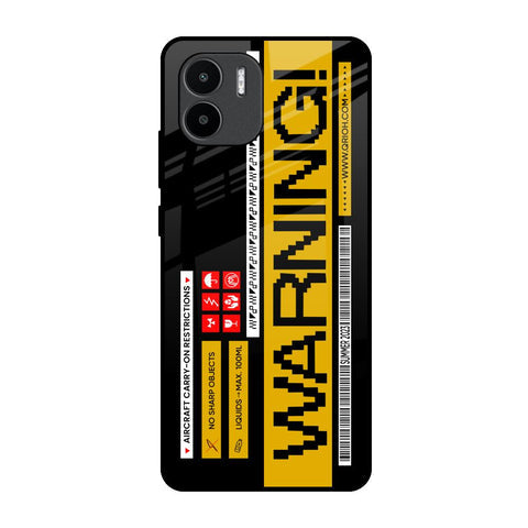 Aircraft Warning Glossy Case for Redmi A1
