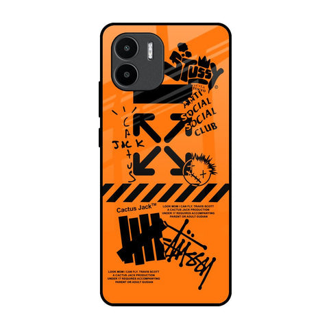 Anti Social Club Glossy Case for Redmi A1