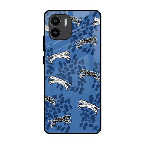 Blue Cheetah Glossy Case for Redmi A1