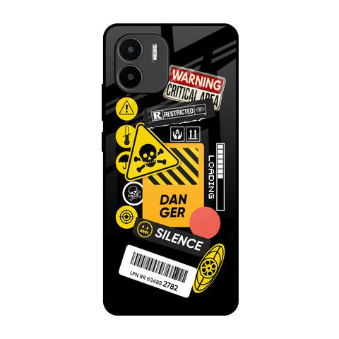 Danger Signs Glossy Case for Redmi A1