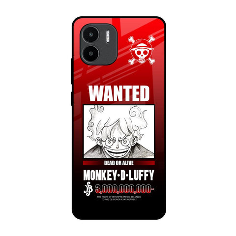 Luffy Wanted Glossy Case for Redmi A1