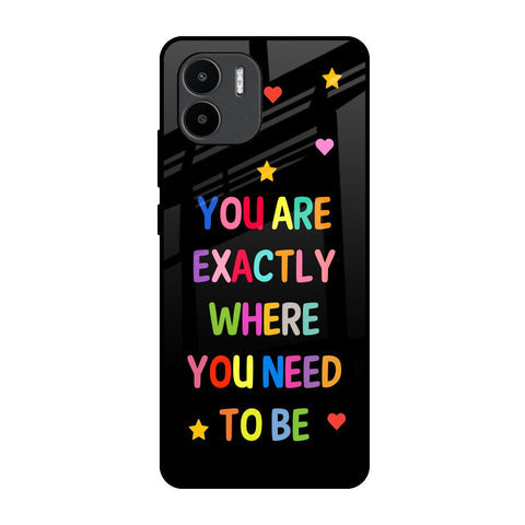 Magical Words Glossy Case for Redmi A1
